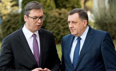 Aleksandar Vuçiq sërish e takon Milorad Dodikun – çfarë po përgatitin presidenti serb dhe i sanksionuari nga SHBA-ja