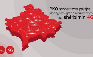 IPKO modernizon pajisjet dhe zgjeron rrjetin e mbulueshmërisë me shërbimin 4G