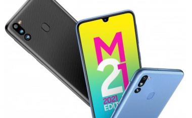 Samsung Galaxy M21 2021 Edition ka tre kamera dhe kushton 140 euro