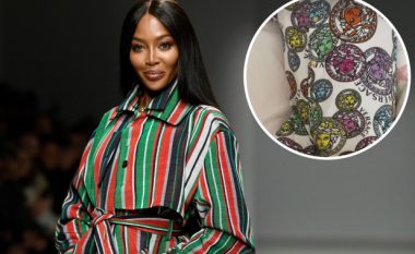 Naomi Campbell ndan foto të rralla të vajzës të veshur me Versace