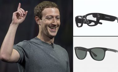 Zuckerberg prezantoi syzet e zgjuara të diellit të bëra nga Facebooku dhe Ray-Ban