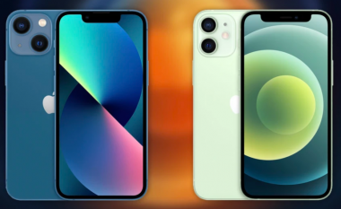 Dallimi në mes të iPhone 13 Mini dhe iPhone 12 Mini