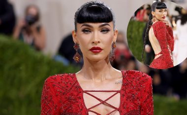 Megan Fox shkëlqen e veshur në të kuqe në Met Gala 2021