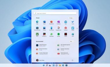 Windows 11 lansohet me menunë fillestare të ridizajnuar