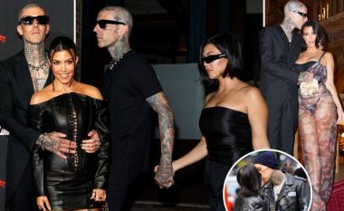 Momentet më të mira të stilit të Kourtney Kardashian dhe Travis Barker si çift