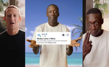 Si do të funksionojë teleportimi me ‘metaverse’ – Khaby Lame së bashku me Mark Zuckerberg e promovojnë idenë në mënyrë interesante