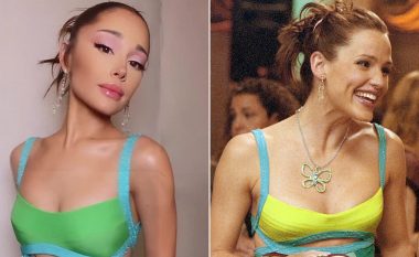 Ariana Grande vishet me fustanin e famshëm nga filmi “13 Going on 30”