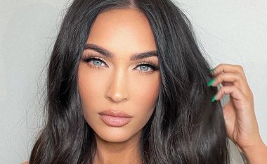 Megan Fox shfaqet e grimuar në mënyrë të thjesht, por shumë tërheqëse