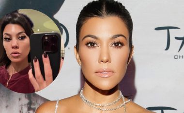 Kourtney Kardashian shfaqet e mahnitshme me penel të inspiruar nga vitet ’60