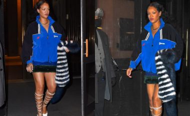 Rihanna vendos në pah këmbët e tonifikuara gjatë daljes në New York