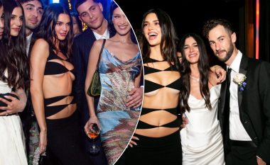 Kendall Jenner flet për fustanin ‘e papërshtatshëm’ të veshur në dasmën e shoqes së ngushtë