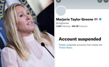 Twitteri bllokon përgjithmonë llogarinë e kongresmenes Greene – republikania dezinformonte vazhdimisht rreth pandemisë
