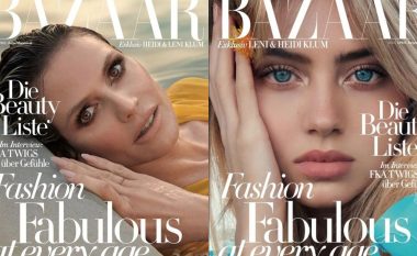 Heidi Klum dhe vajza Leni, 17 vjeç, pozojnë për kopertinën e revistës Harper’s Bazaar Gjermani