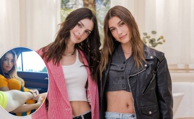 “Më pëlqen shumë të jem nënë”, Emily Ratajkowski kujton shtatzëninë e saj teksa bisedon me Hailey Bieber