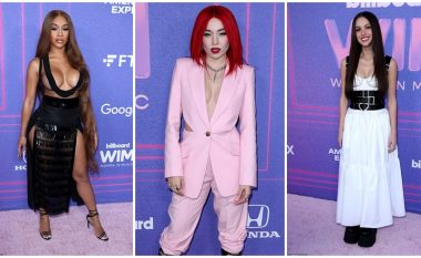 Veshjet më të bukura në tapetin e kuq të “Billboard Women In Music Awards 2022”