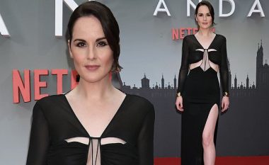 Michelle Dockery ia beson dukjen Nensi Dojakës për premierën e serialit “Anatomy of a Scandal”