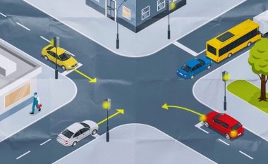 Si do të zhvillohet trafiku nëpër kryqëzimin ku nuk funksionojnë semaforët?