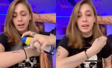 Lehtësisht mund të hiqni markerin e përhershëm nga lëkura me një përbërës – kjo është mënyra