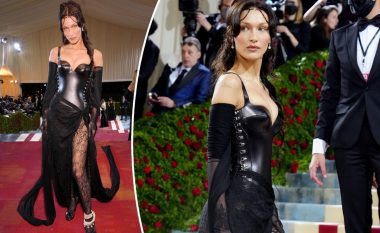 Bella Hadid i përgjigjet raportimeve se i kishte rënë të fikët për shkak të korsesë në “Met Gala 2022”