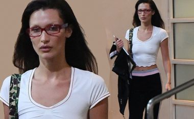 Bella Hadid shihet pa sytjena gjatë daljes në New York