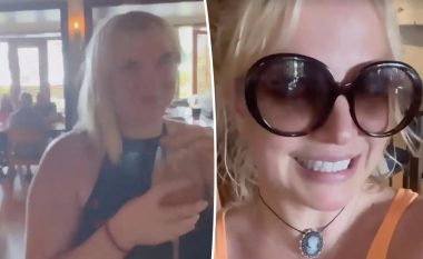 Nuk i lejohej për shkak të konservatorit – Britney Spears publikoi video duke pirë koktej në një bar pas një periudhe të gjatë
