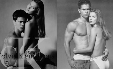 Kate Moss u ndje ‘e cenuar dhe e frikësuar’ gjatë xhirimit për Calvin Klein me Mark Wahlberg