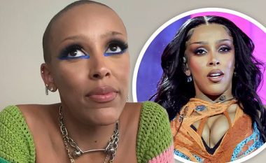 Doja Cat shpjegon pse e rruajti kokën në Instagram Live: Ndihem sikur nuk duhej të kisha kurrë flokë