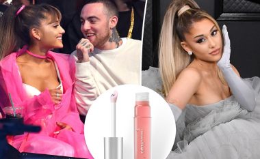 Fansat mendojnë se Ariana Grande vendosi emrin e një teksti të Mac Miller në produktin e saj të grimit