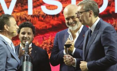 Vuçiq: Dje kemi punuar 17 orë edhe pse të dehur, apo jo Edi Rama?