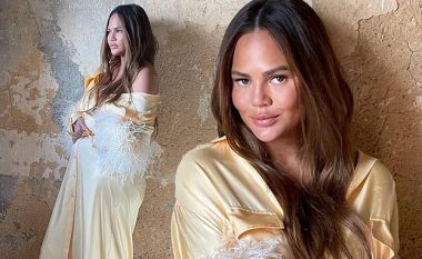 Chrissy Teigen hedh një vështrim të zjarrtë nga prapaskena e videos së re muzikore të bashkëshortit John Legend