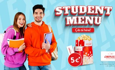 Cineplexx ja dedikon ditën e hënë studentëve me një super-ofertë!