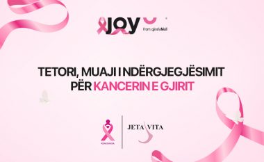 Joy from GjirafaMall i bashkohet organizatës Jeta/Vita në ecje “Zbulimi i hershëm-mbijetesë”