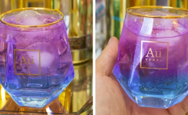 Njerëzit u mahnitën nga vodka e parë në Mbretërinë e Bashkuar e ndryshon ngjyrën dhe që ‘duket si një fije e karameleve’
