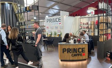 Prince Caffe, me gamën e produkteve të veta, në panairin “SIAL” në Paris të Francës