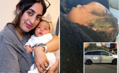 Solli në jetë vajzën brenda taksisë, britanikja shokohet kur i arrin llogaria për pastrimin e veturës