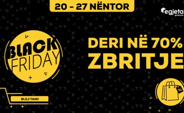 Deri në 70% zbritje në eGjeta.com për Black Friday