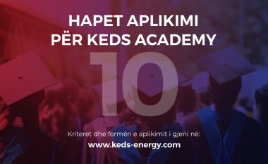 Filloi aplikimi për gjeneratën e 10-të të KEDS Academy për nxënës dhe studentë të rinj