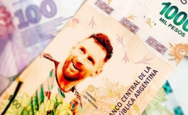 Sa vlejnë 1000 pesos ku mendohet te vendoset fytyra e Lionel Messit?