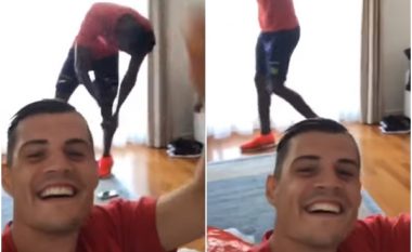“Jasha, jasha…”, pas fitores së Zvicrës ndaj Serbisë, bëhet sërish virale videoja e Granit Xhakës me Breel Embolo