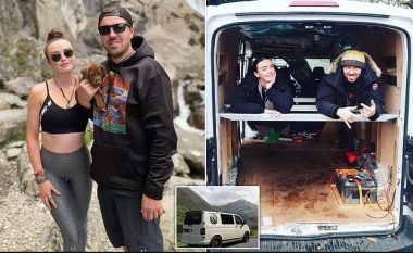 Hoqën dorë nga jeta në qytet për të jetuar në furgon, çifti britanik thotë se kursejnë qindra funte në muaj