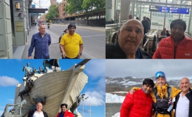 Dy burra indianë thyejnë rekordin Guinness pasi vizituan shtatë kontinentet në më pak se katër ditë