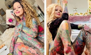 Gjyshen me tatuazhe, fansat e cilësojnë si ‘kryevepër’