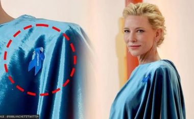 Ç’kuptim ka fjongoja blu në veshjen e Cate Blanchett?