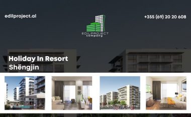 Bli apartamentin e ëndrrave tuaja në vendin më të bukur të Shqipërisë – Holiday In Resort