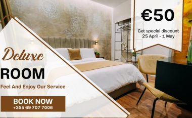 Një dhomë Deluxe në Hotelin Imperator për vetëm 50 euro në nata!