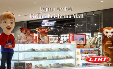 Një botë ëmbëlsie dhe kënaqësie në dyqanin e ri të Lirit në Prishtina Mall