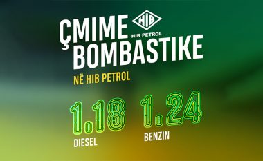 HIB Petrol me çmime bombastike, shpërblen të gjithë konsumatorët deri në 10 cent zbritje për litër!