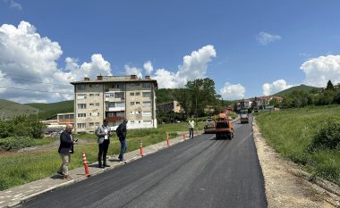 Asfaltohet rruga në Kishnicë të Graçanicës