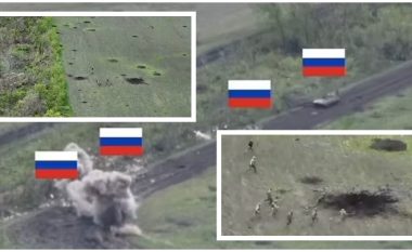 Forcat ruse braktisin pozicionet e tyre strategjike në Bakhmut, ushtarët e Putinit filmohen duke ikur nga fushëbeteja