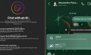 Instagrami së shpejti mund të marrë chatbotin e vet të AI
